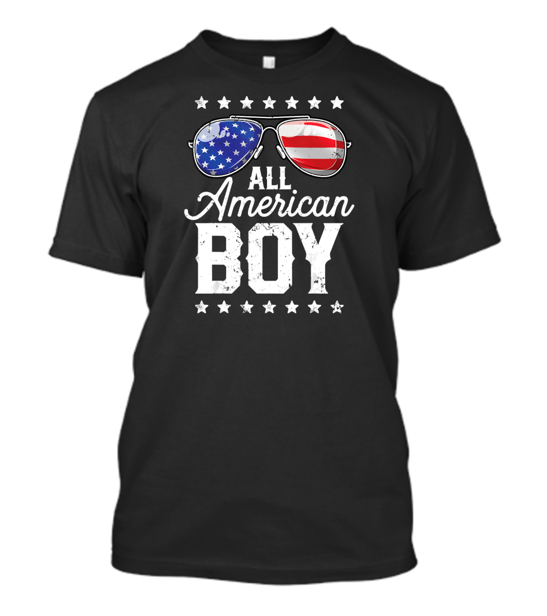 All American Boy Patriotic Sunglasses T-Shirt