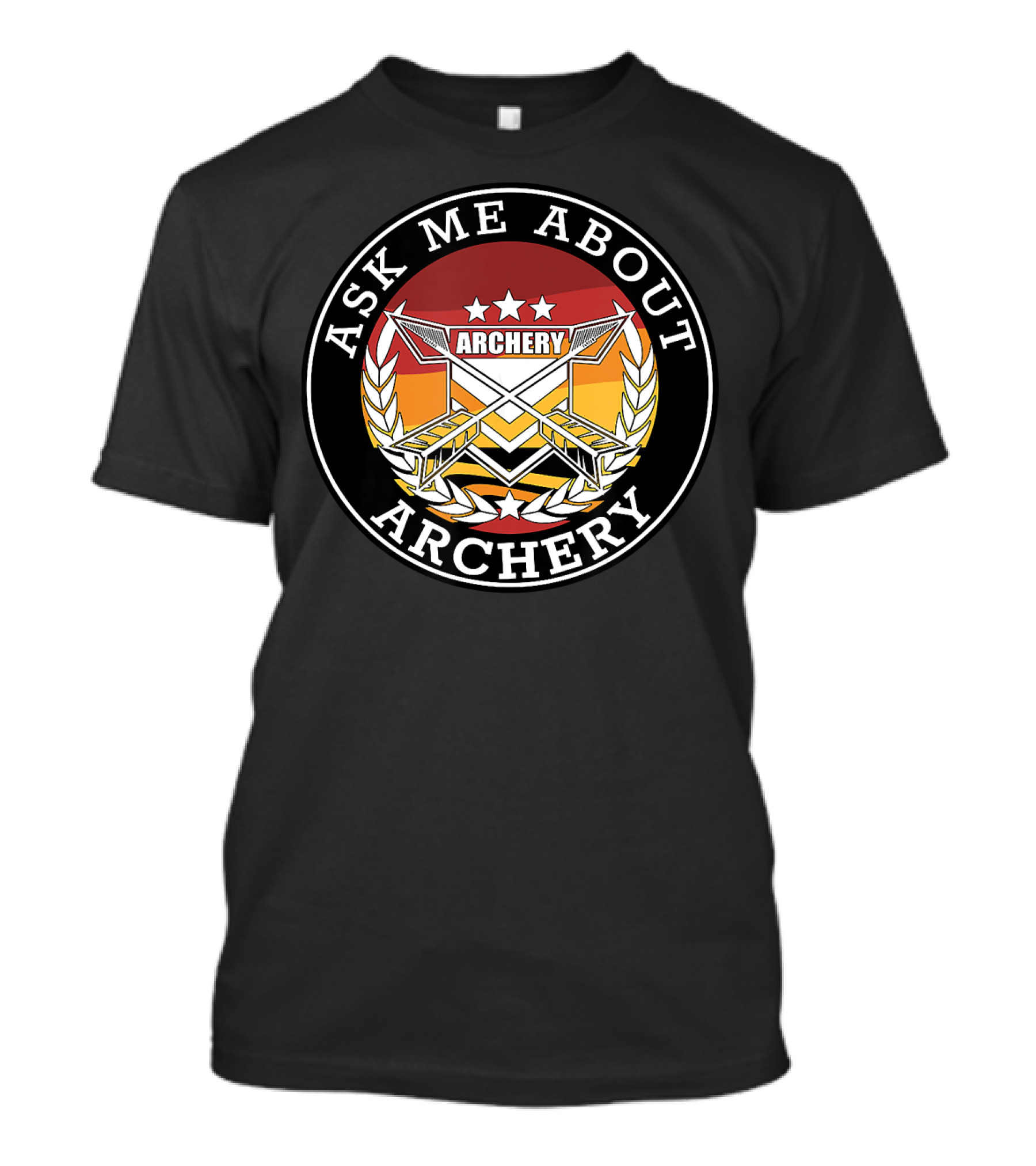 Ask Me About Archery Bow And Arrows I Archery Equi T-Shirt