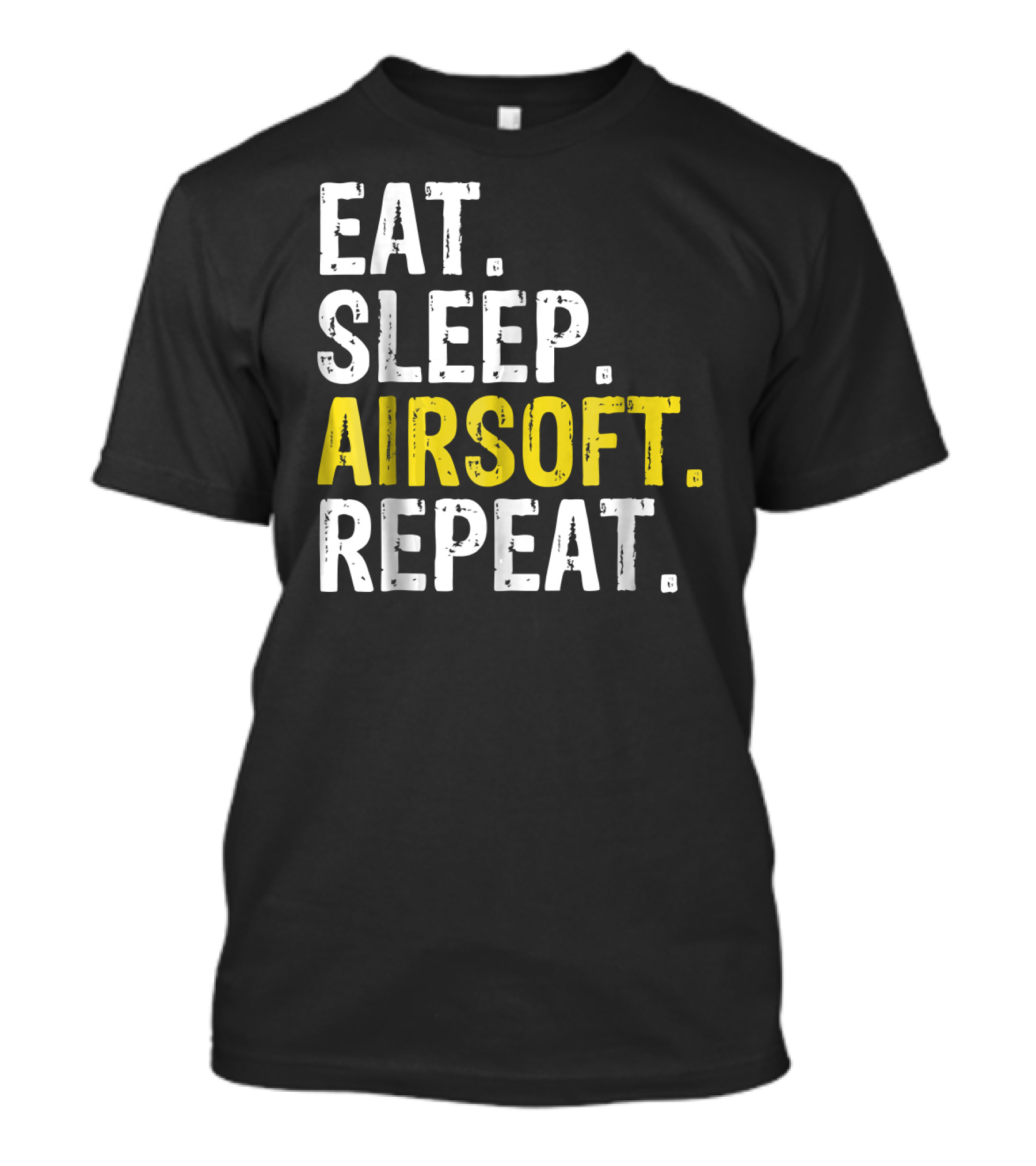 Eat Sleep Airsoft Repeat Sports Airsoft Fan Lifestyle T-Shirt