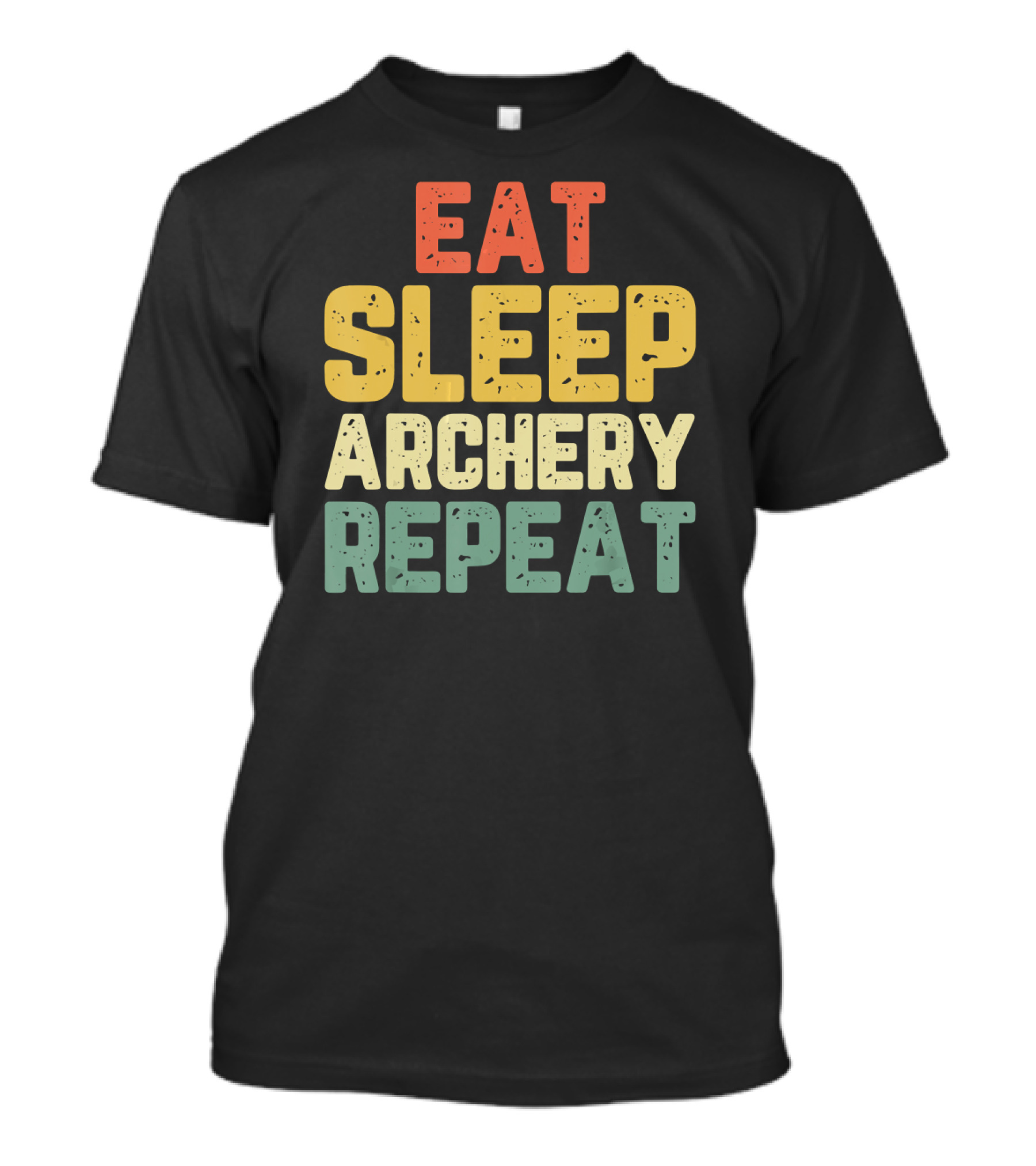 Eat Sleep Archery Repeat Funny Cool Ret Archery Lovers T-Shirt