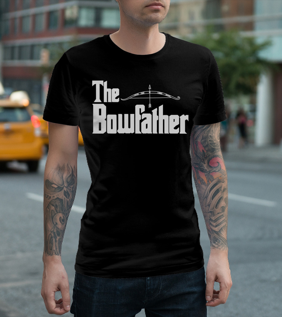 The Bowfather Funny Novelty Archer Arche Parody Archery T-Shirt