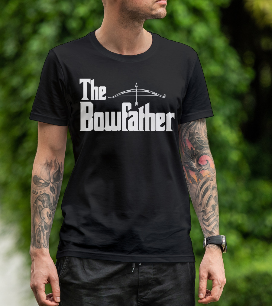 The Bowfather Funny Novelty Archer Arche Parody Archery T-Shirt