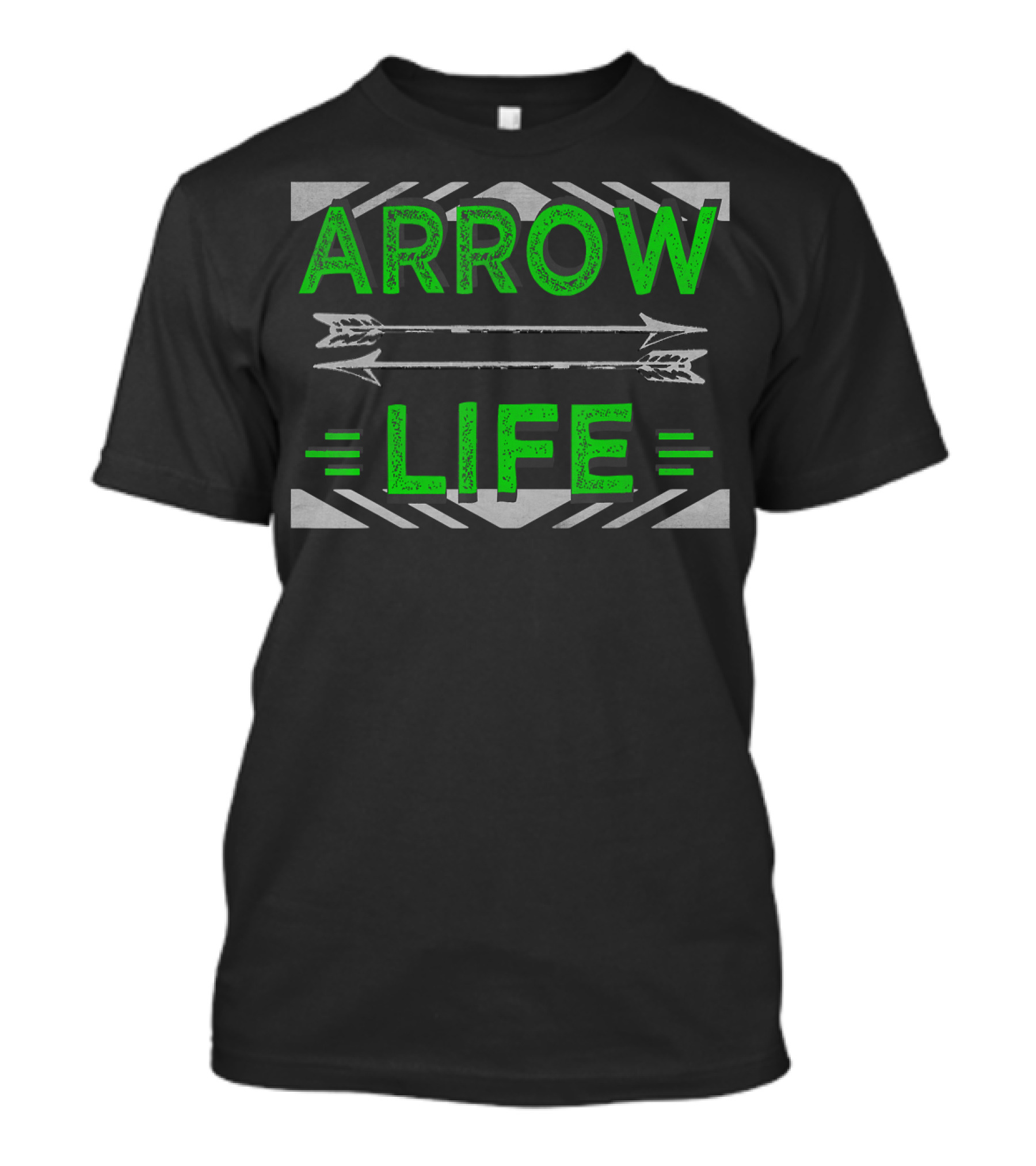 Arrow Life Archery Arrowhead Bow And Arrows Adventure T-Shirt