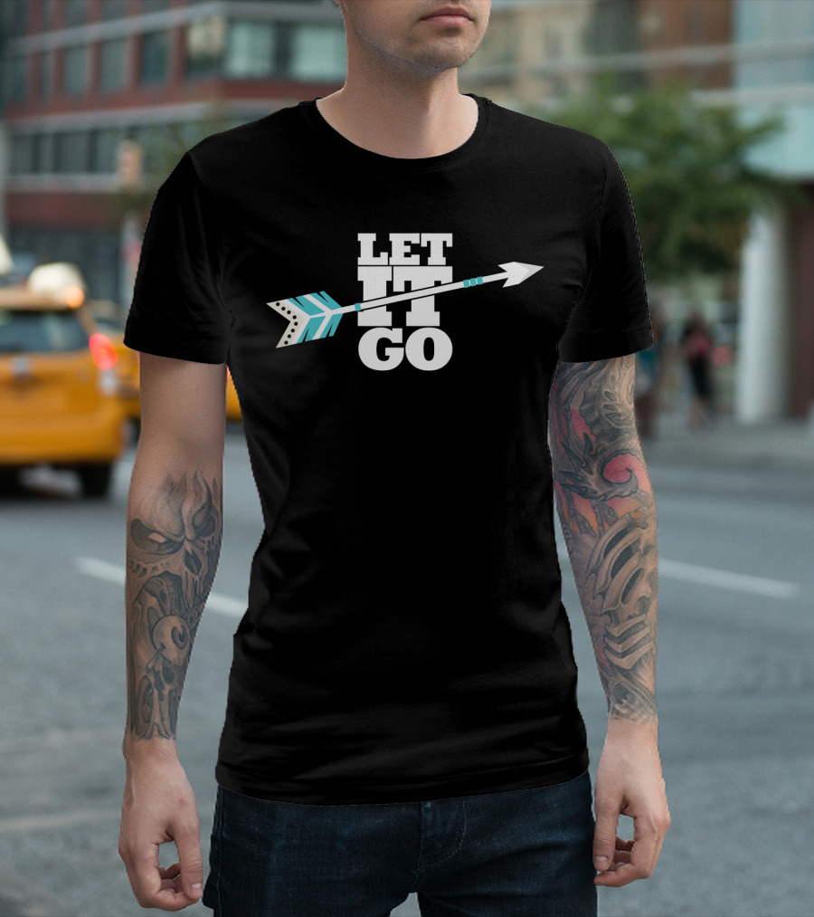 Let It Go Arrow Archery Enthusiasts T-Shirt