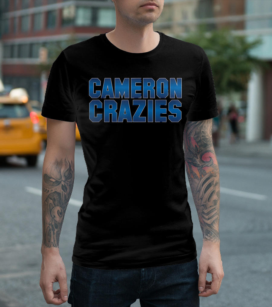 Cameron Crazies Basketball Fan Spirit Sports Team Enthusiasts T-Shirt