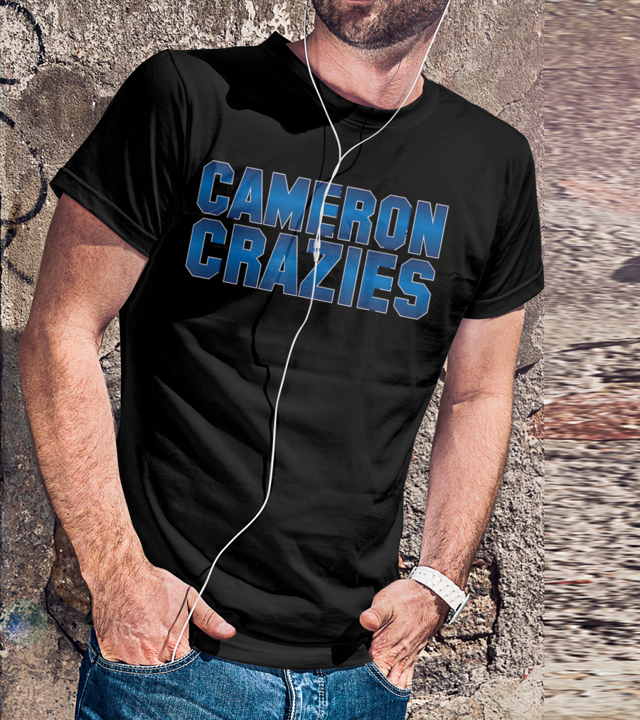 Cameron Crazies Basketball Fan Spirit Sports Team Enthusiasts T-Shirt
