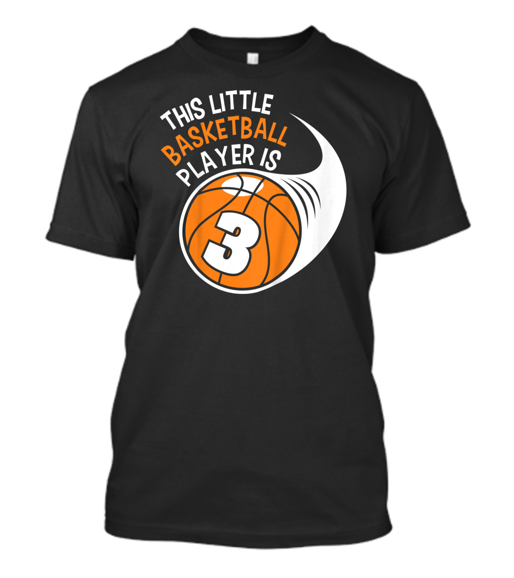 This Little Basketball Player Is 3 T-Shirt