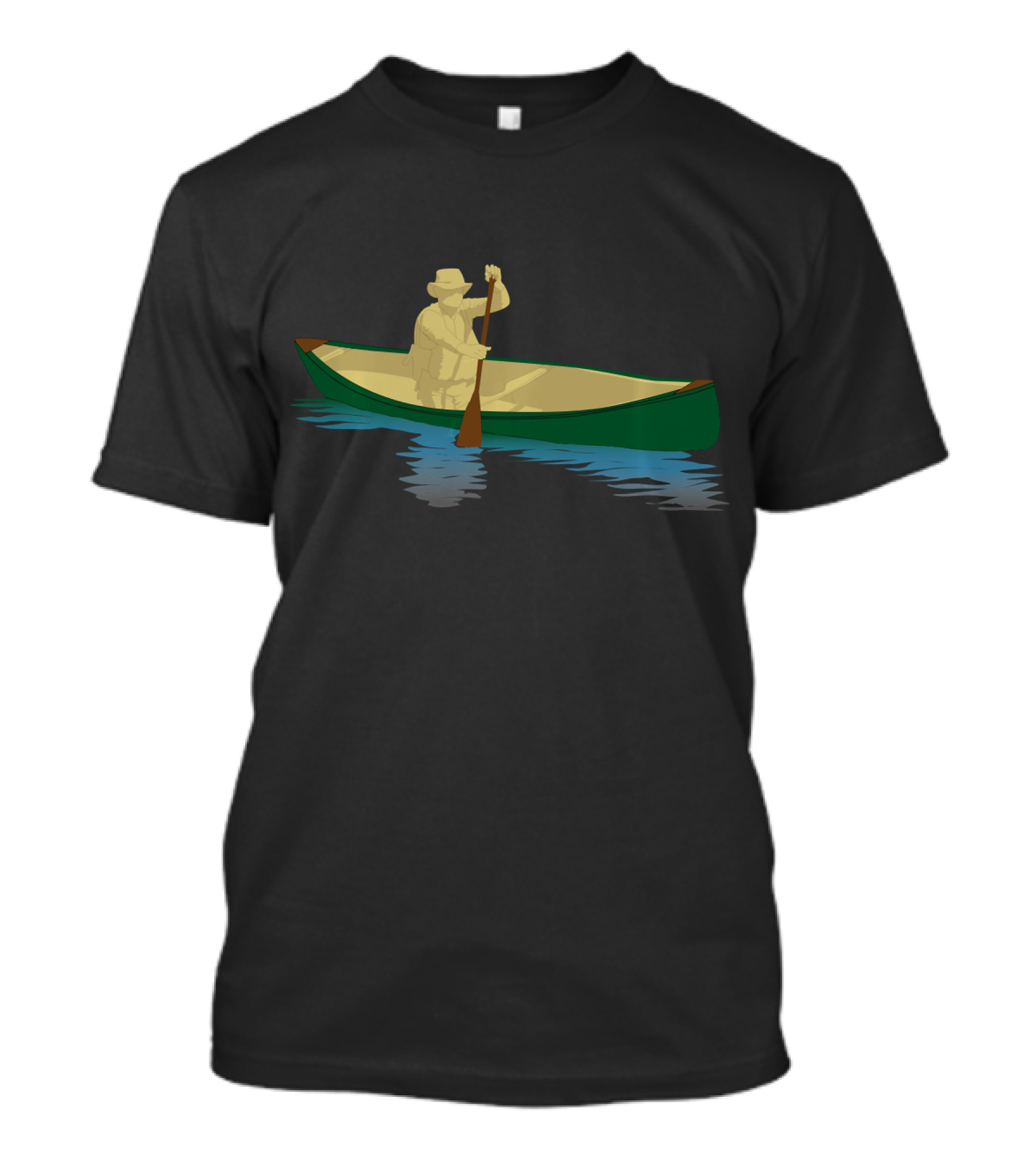 Canoe Paddling Lover Canoeing Adventure T-Shirt