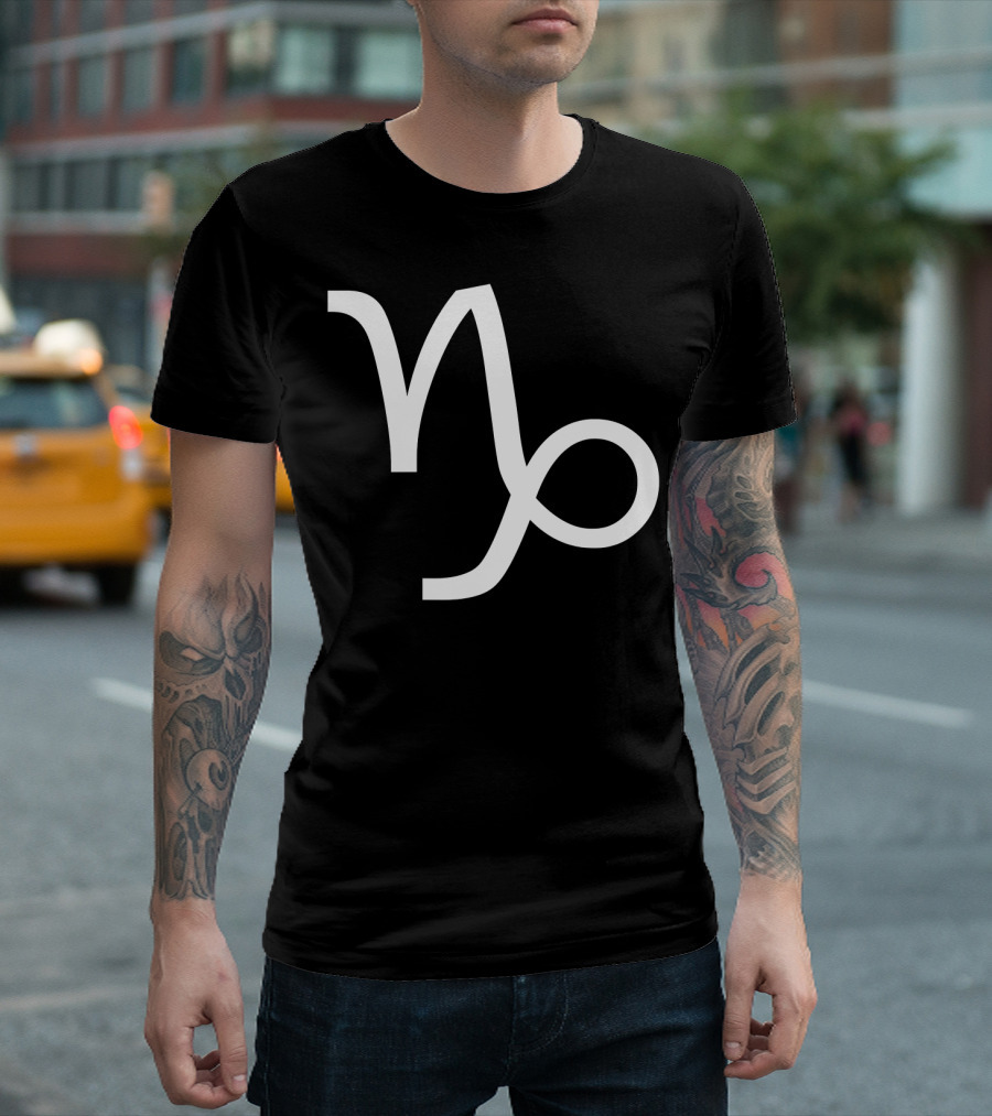 Capricorn Zodiac Symbol Cool T-Shirt