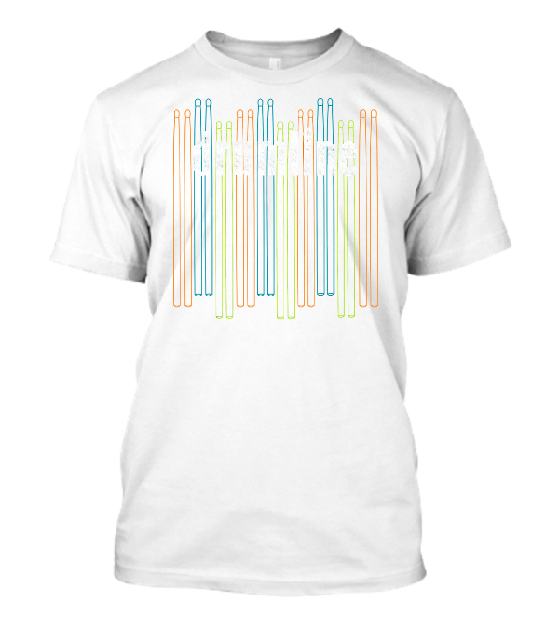 Drumline Marching Band Drumsticks Musician T-Shirt