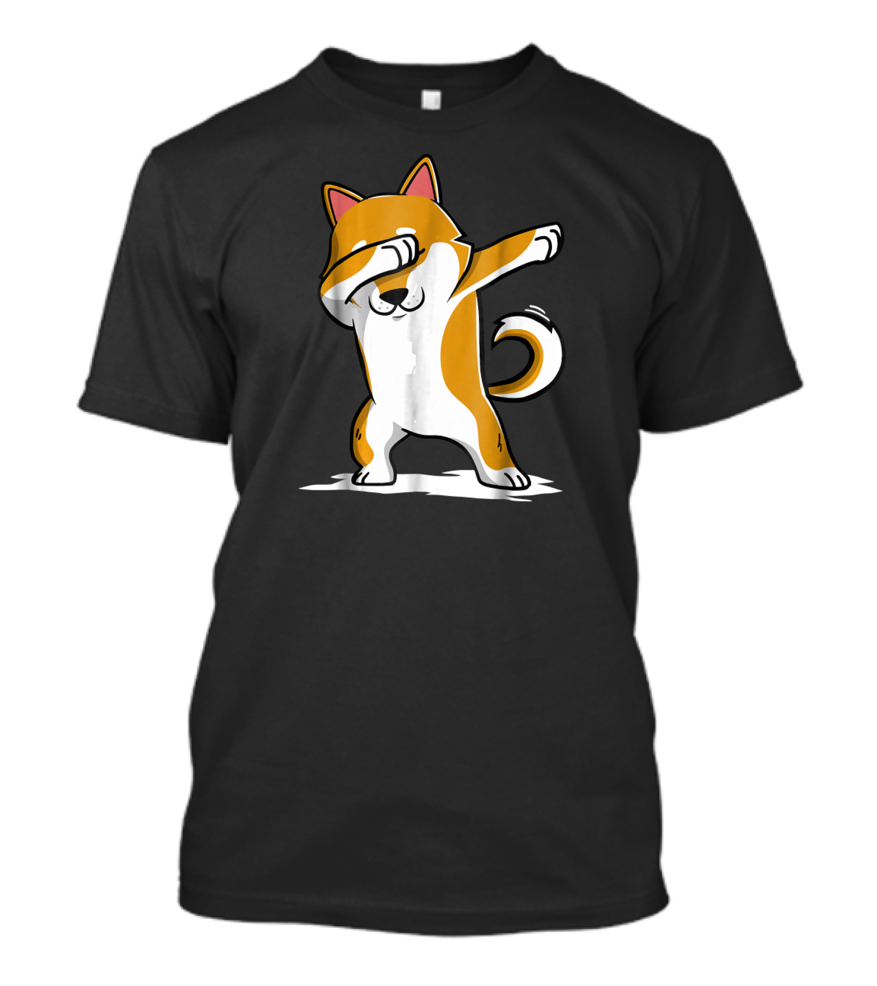 Shiba Inu Funny Dab Dance Cute Dabbing T-Shirt