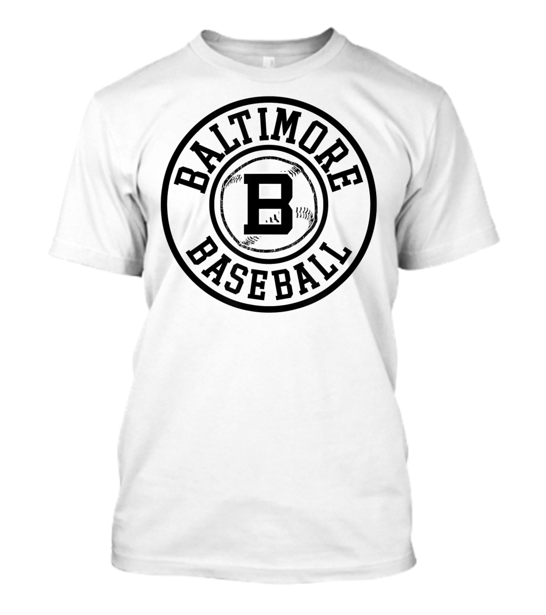 Baltimore Baseball Vintage Oriole Bad Retro T-Shirt