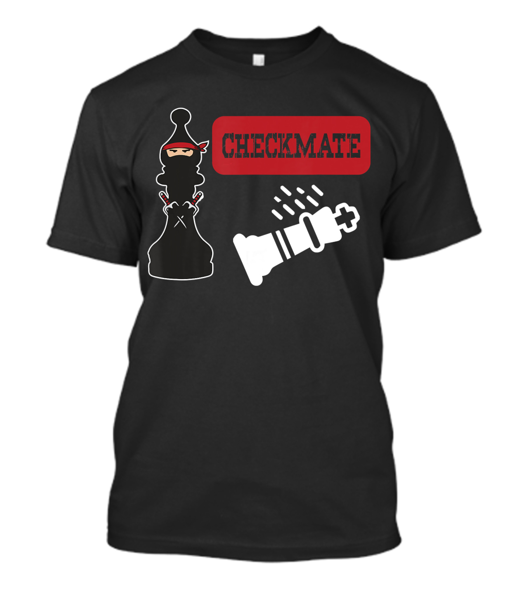 Ninja Chess Master Checkmate Strategy Dominance T-Shirt