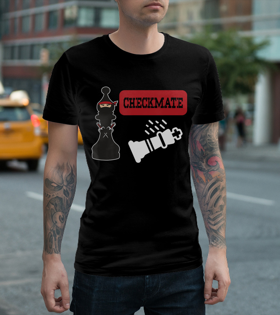 Ninja Chess Master Checkmate Strategy Dominance T-Shirt