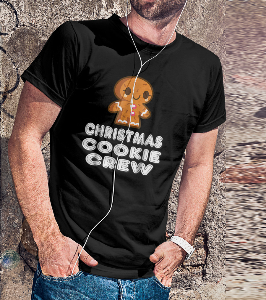 Christmas Cookie Crew Gingerbread Team Fun T-Shirt