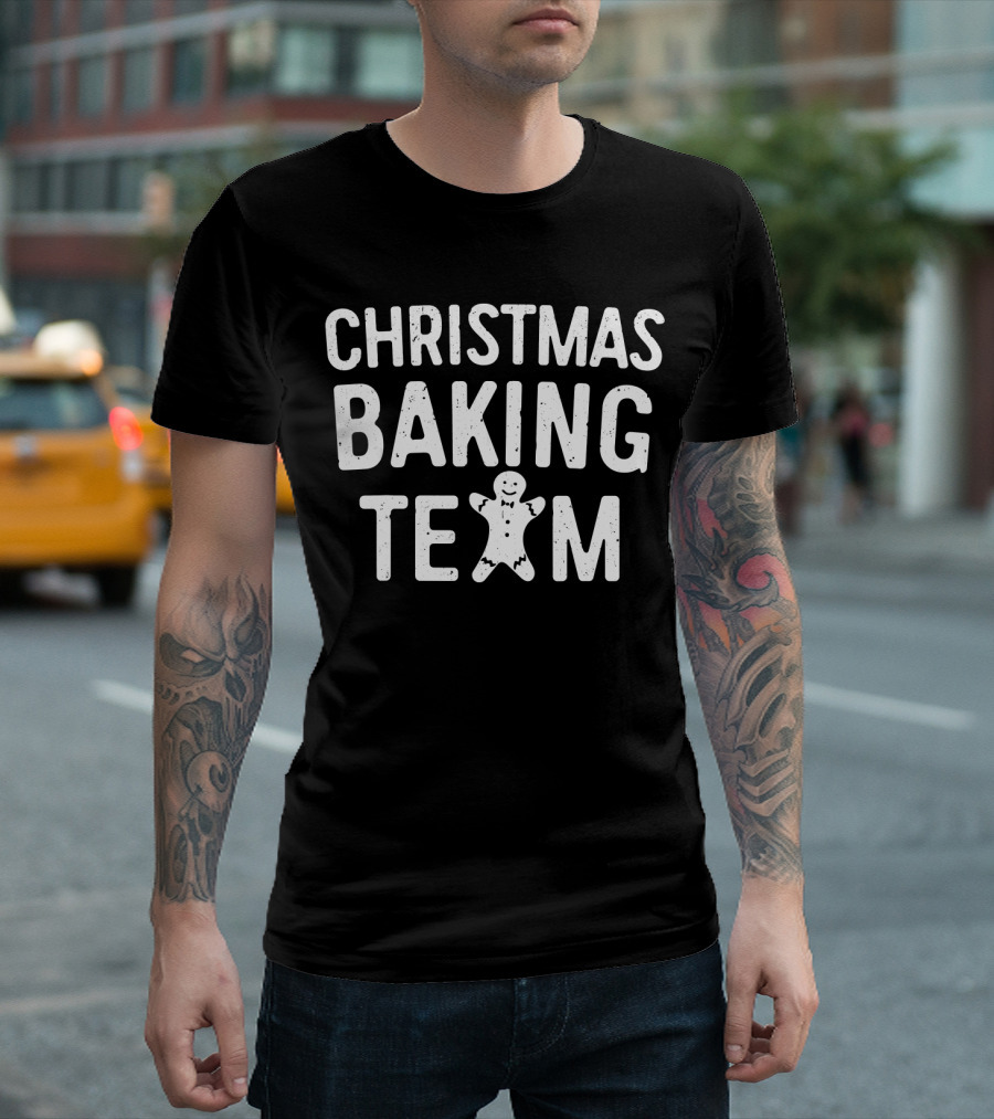 Christmas Baking Team Gingerbread Team Member T-Shirt