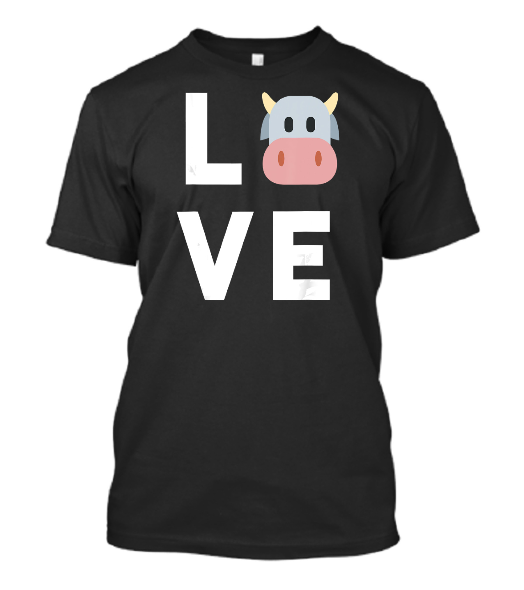 Love Cute I Love Cows Funny Cow Lover T-Shirt