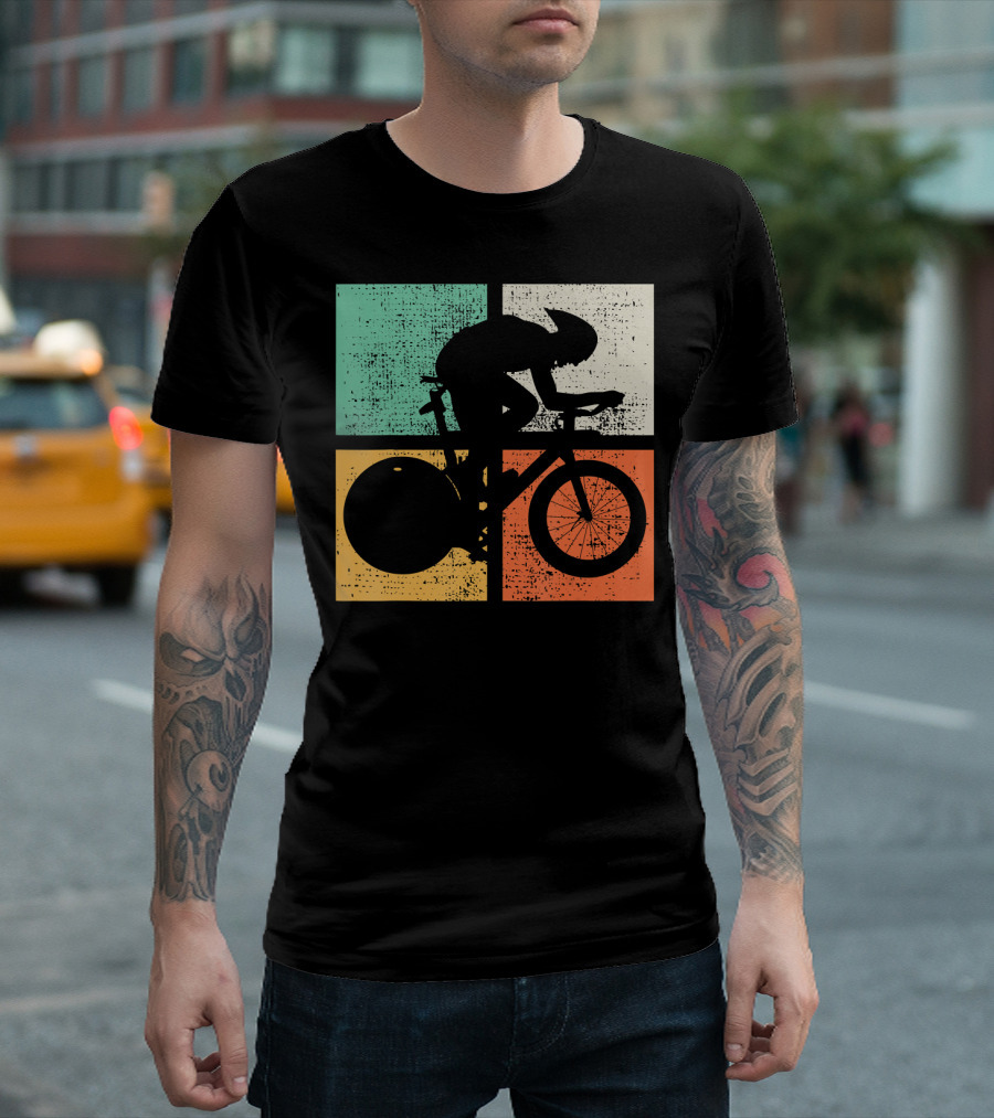 Cycling Bicycle Bike Lover Vintage T-Shirt