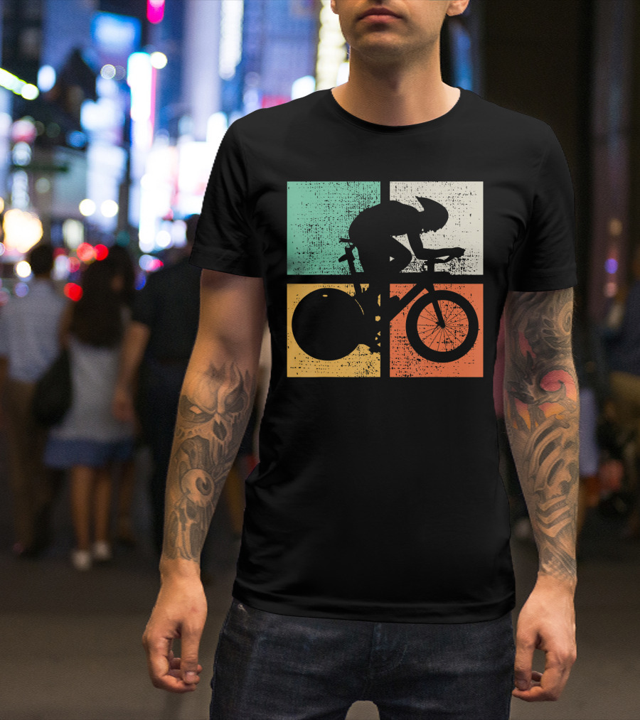 Cycling Bicycle Bike Lover Vintage T-Shirt