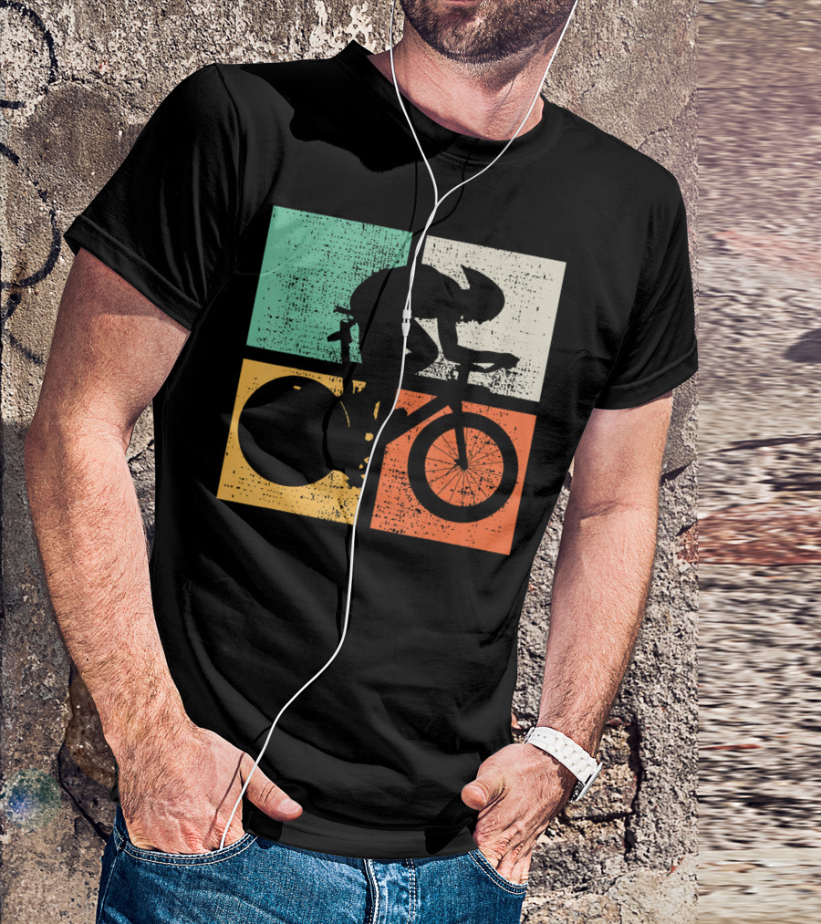 Cycling Bicycle Bike Lover Vintage T-Shirt
