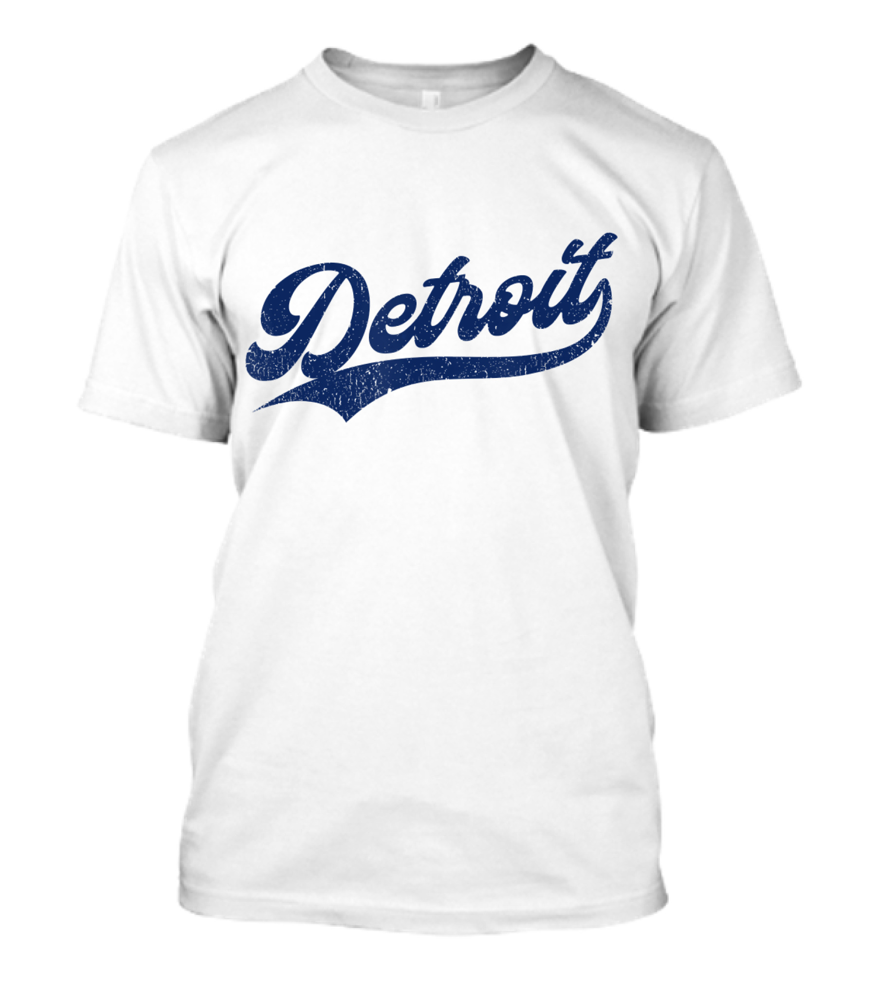 Detroit Baseball Vintage Michigan T-Shirt