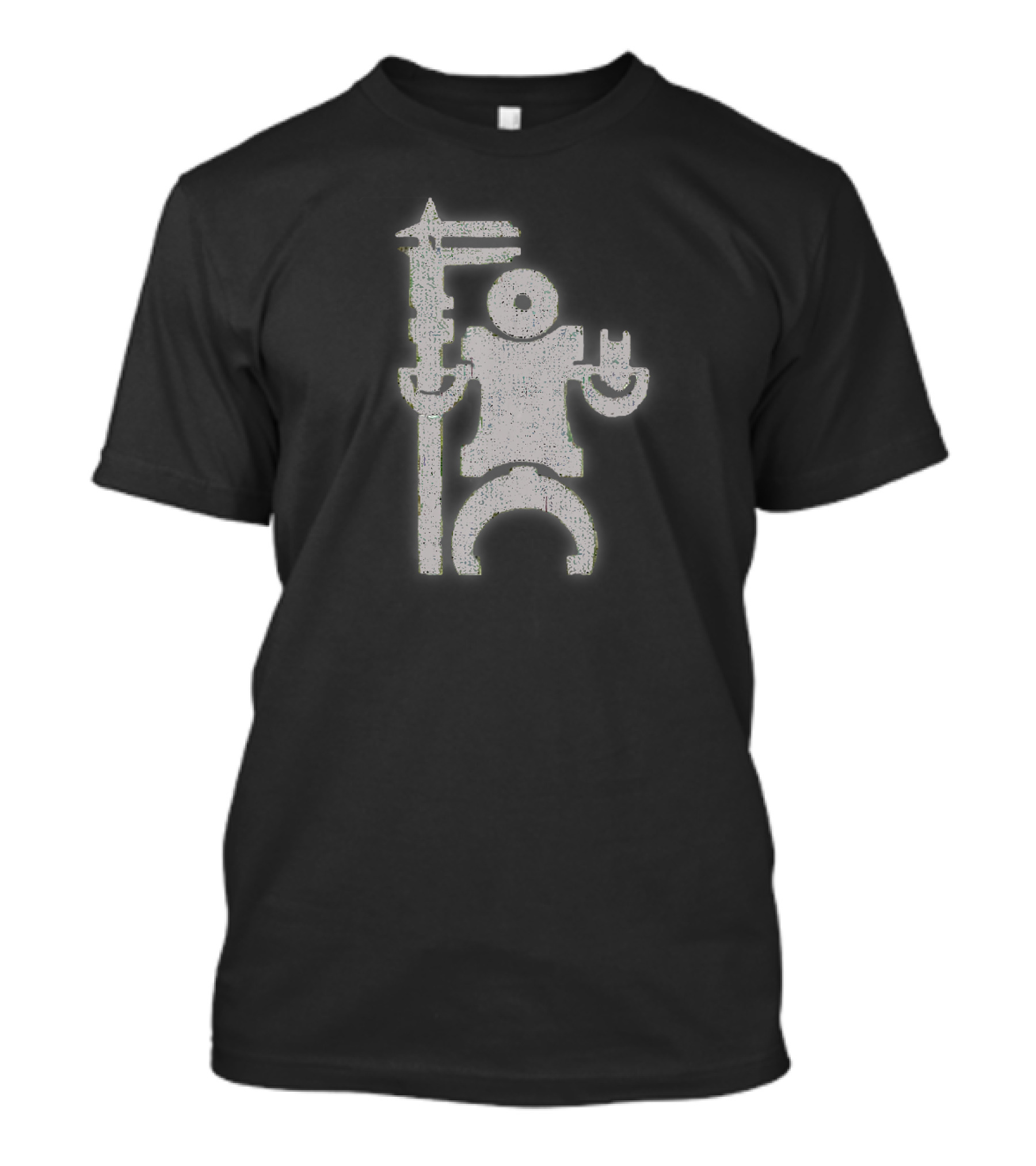 ENGINEER MICROMETER MAN CALIPERS ROBOT T-Shirt