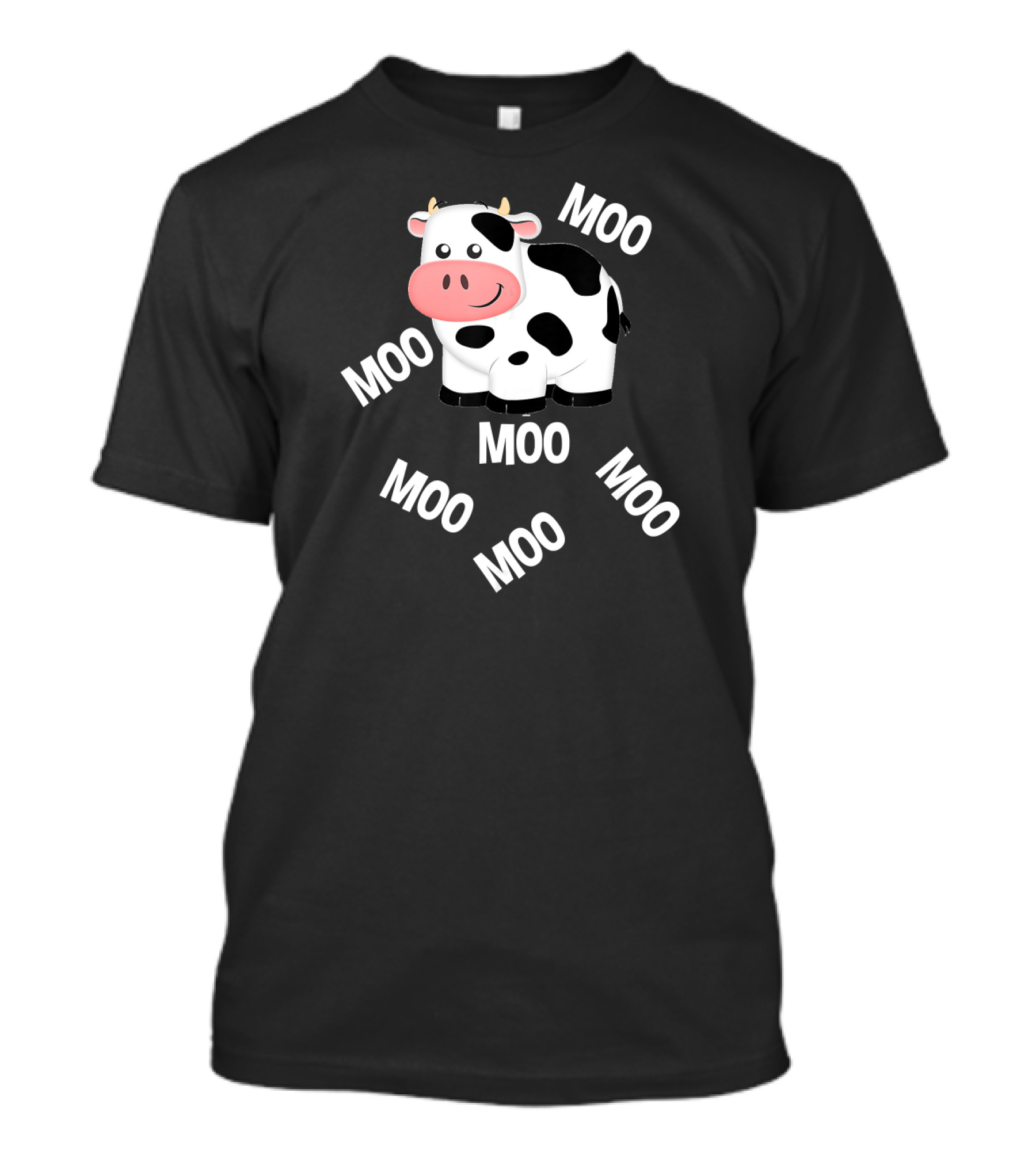 Farm Animals Cow Goes Moo Moo Moo Toddler T-Shirt