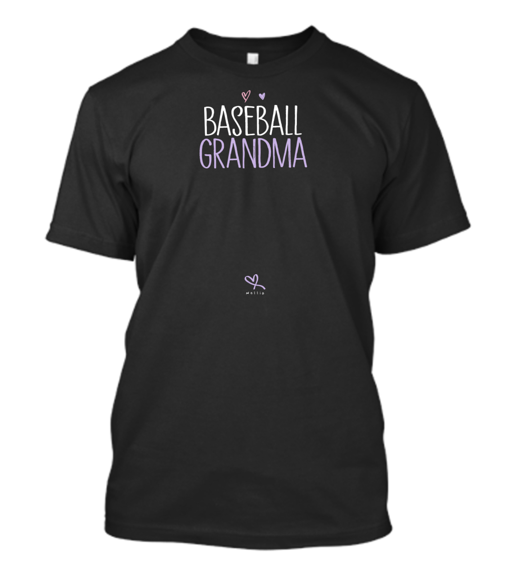 Baseball Grandma Funny Humor Mommy Sayi Mellie T-Shirt