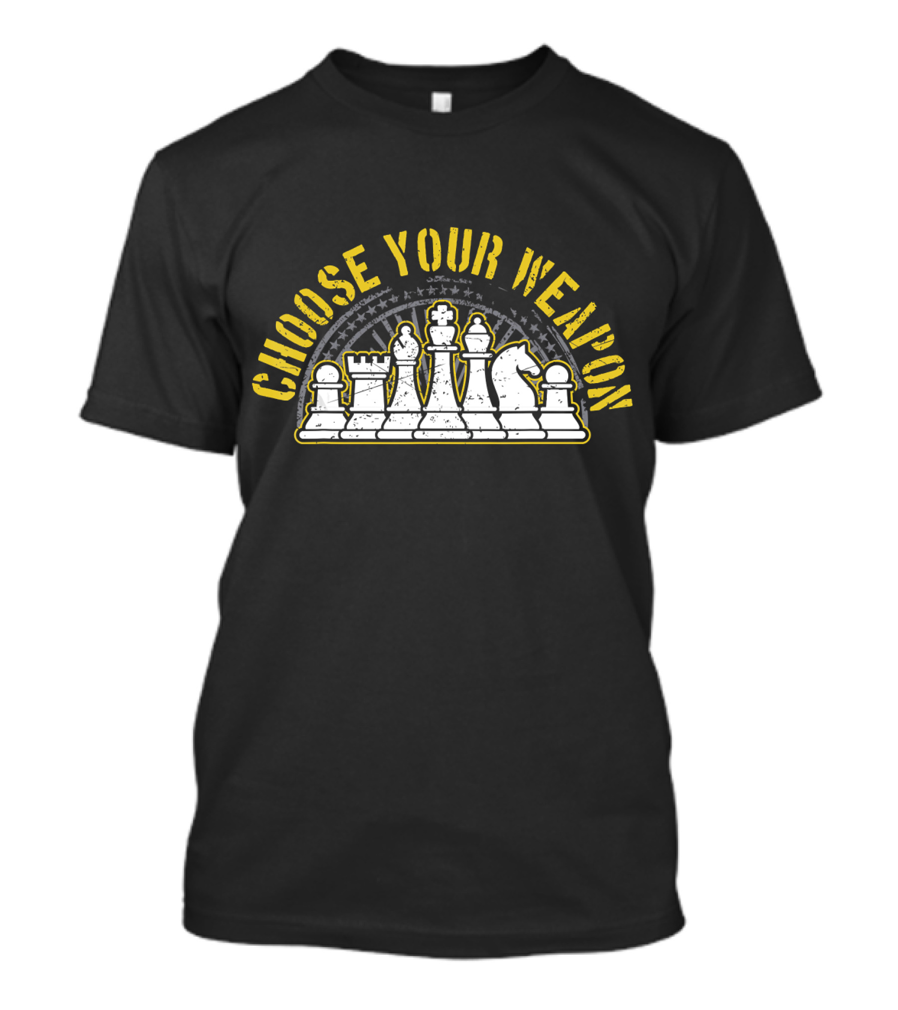Choose Your Weapon Chess Pieces Love Chess T-Shirt