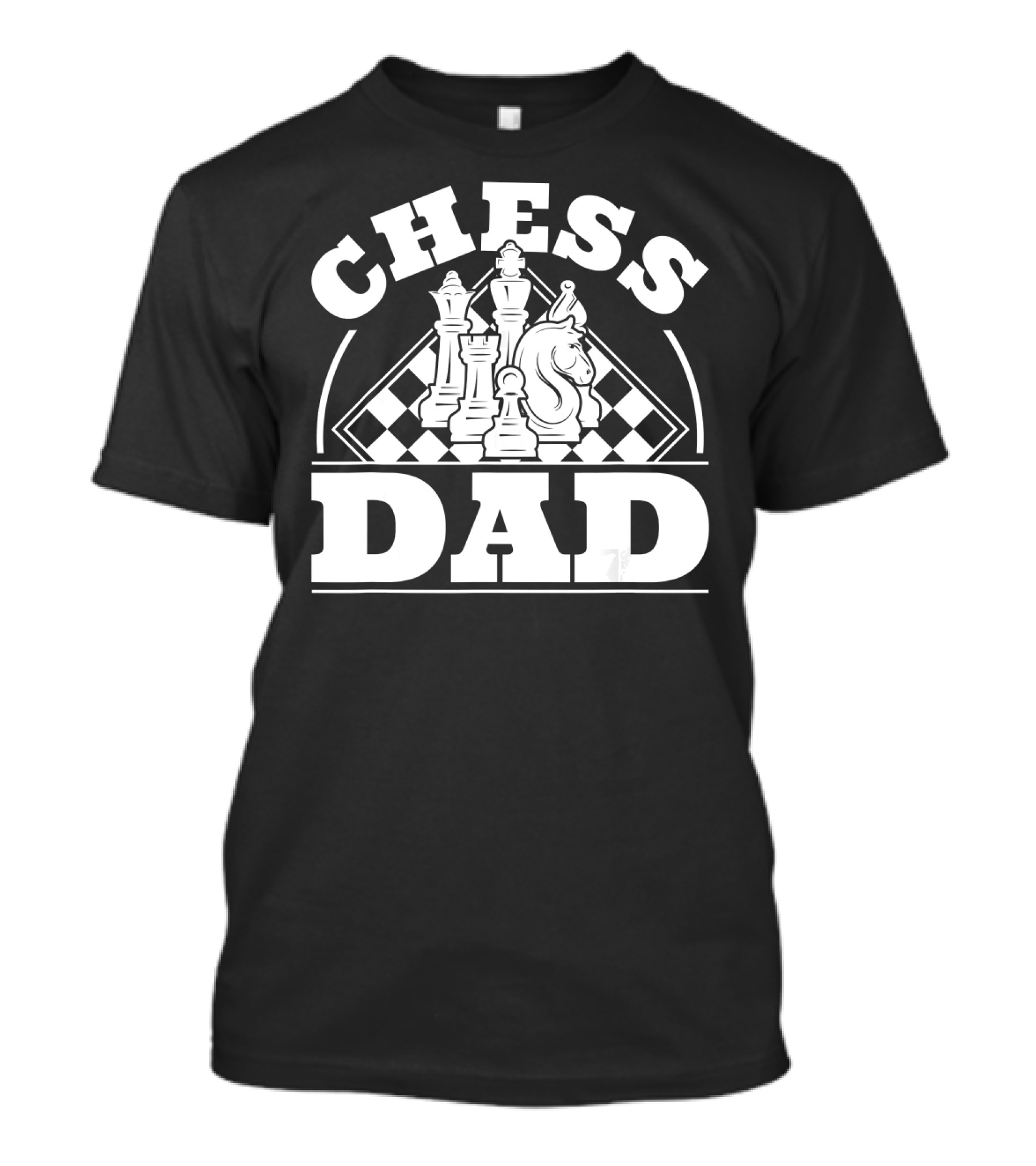 Chess Dad Father Daddy Chess Player Mens T-Shirt