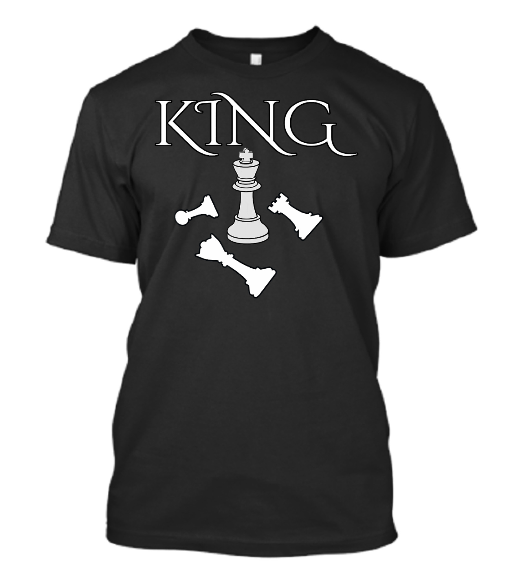 KING Chess Victory Mens King Wins T-Shirt
