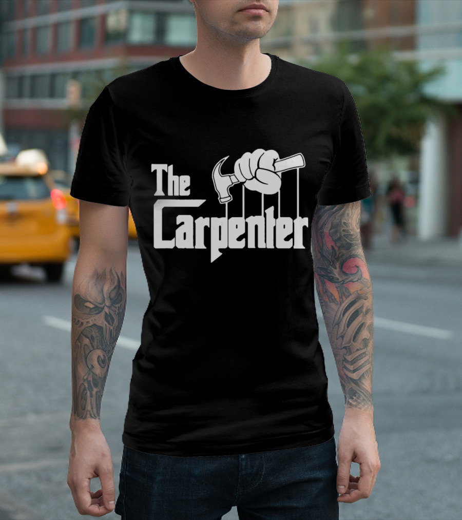 The Carpenter Godfather Parody Hammer Puppet Strings T-Shirt