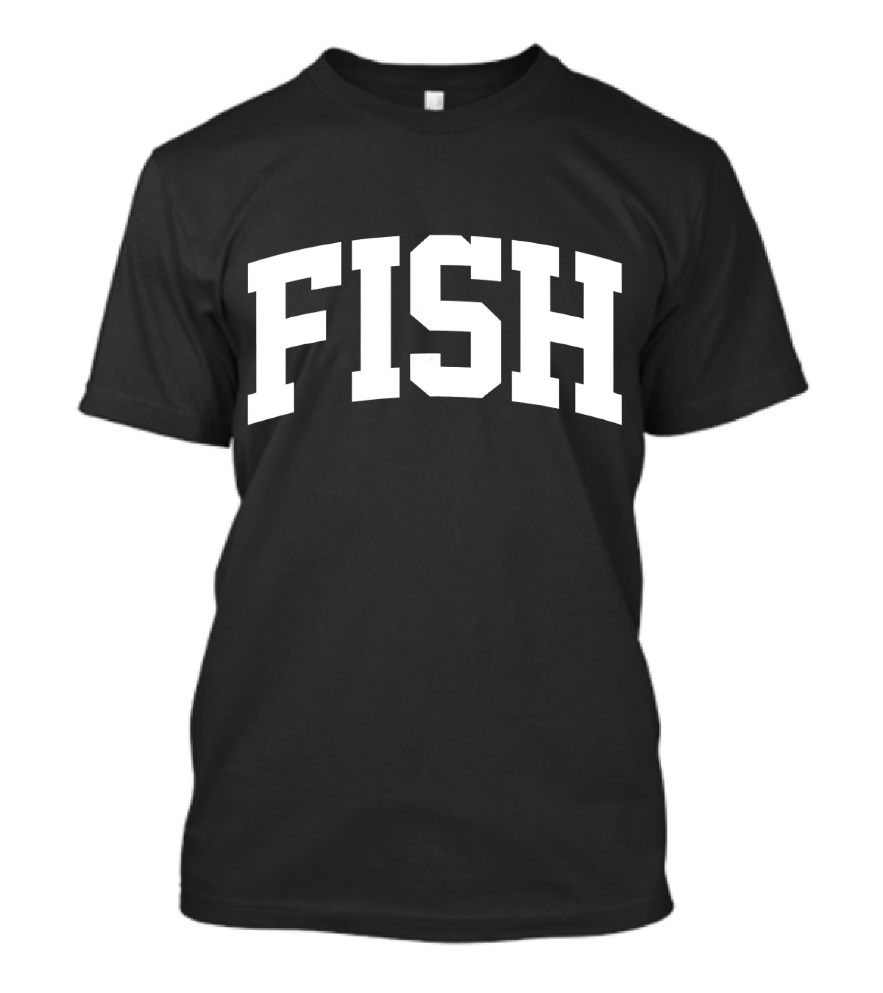 Fish Sports Arch College Style Classic T-Shirt