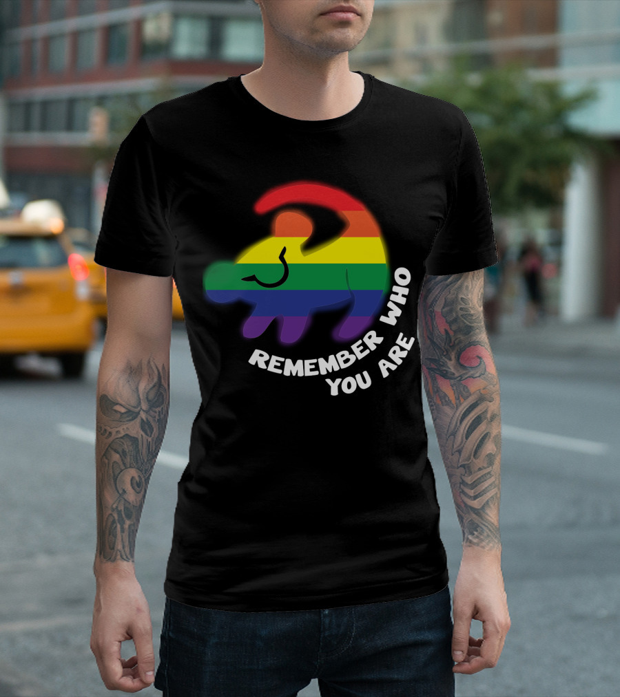 Remember Who You Are Pride Lion T-Shirt