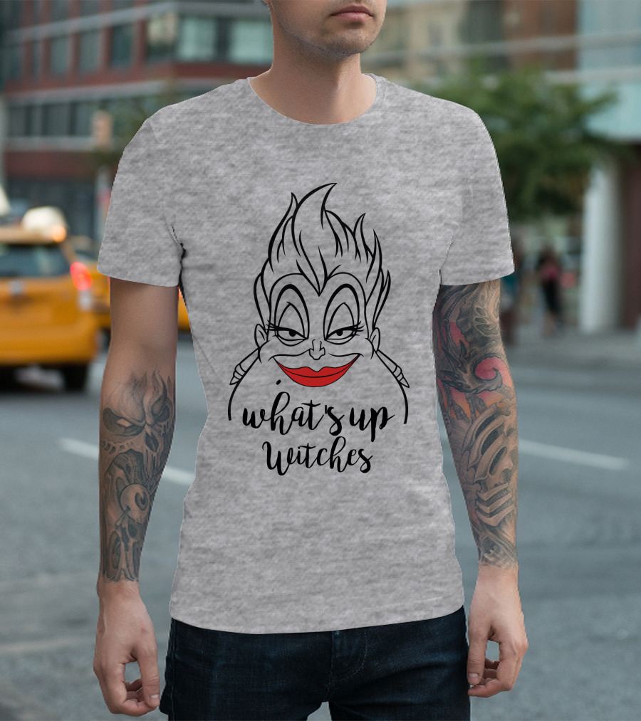 What's Up Witches Ursula Disney Villain T-Shirt