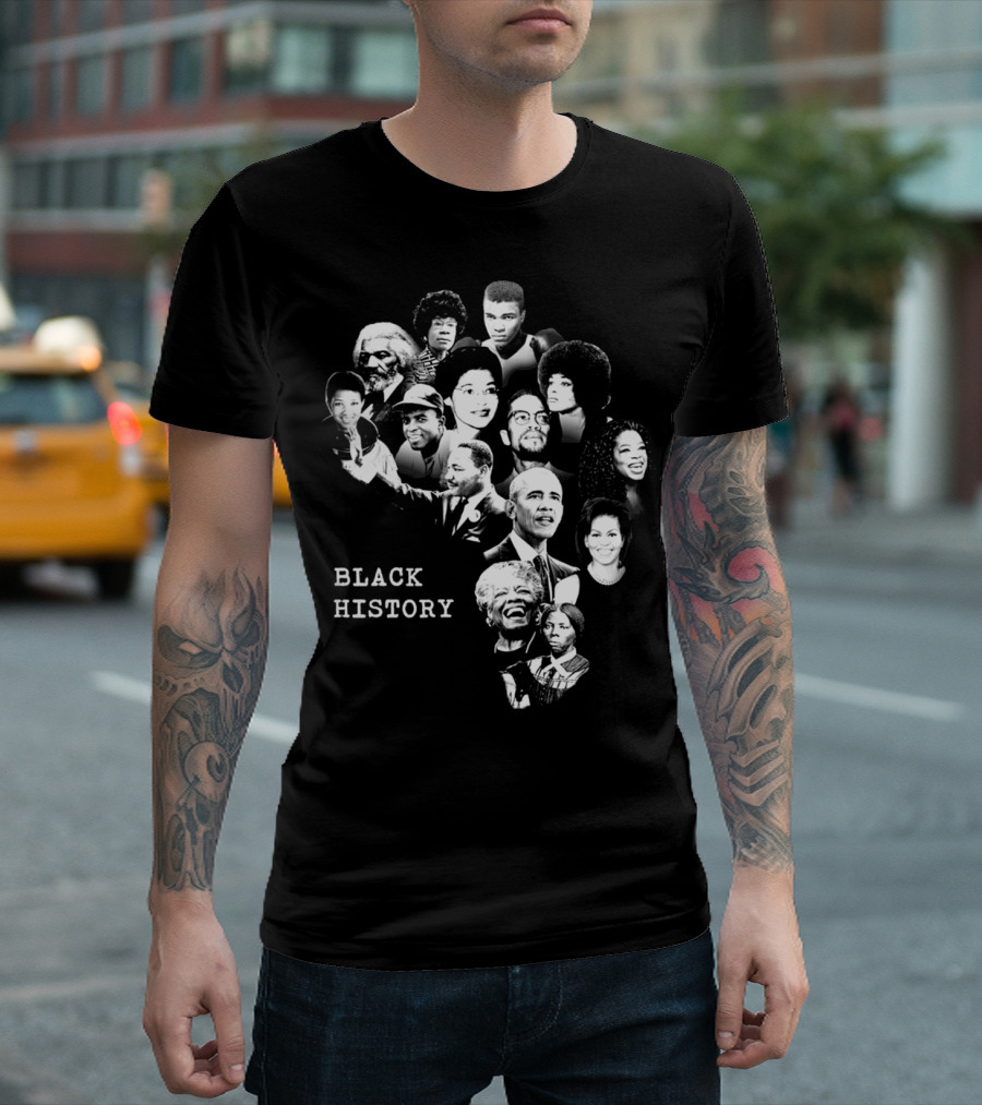 Black History Icons and Influential Figures T-Shirt