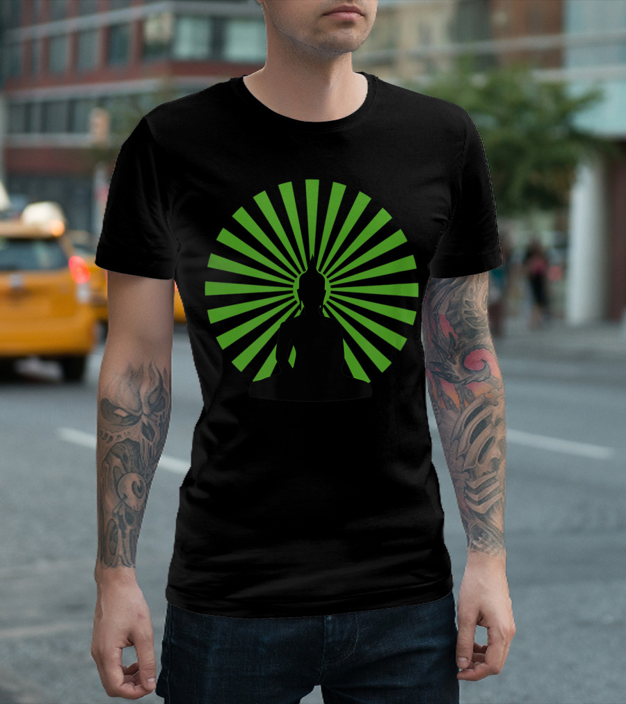 Buddha Mindful Peace Shiva Yoga Shanti T-Shirt