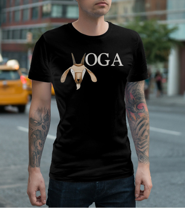 Goat Yoga OGA Funny Gym Class Studio T-Shirt