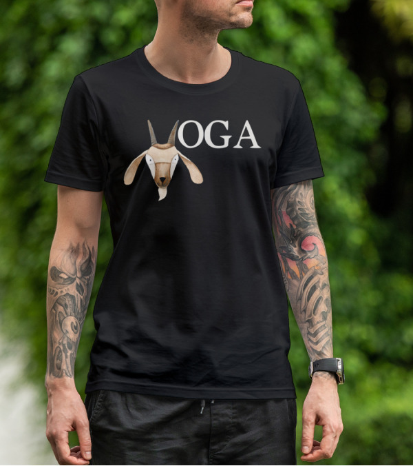 Goat Yoga OGA Funny Gym Class Studio T-Shirt