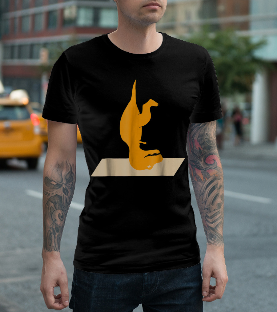 Sirsasana Rex Funny Yoga Dinosaur Lovers T-Shirt