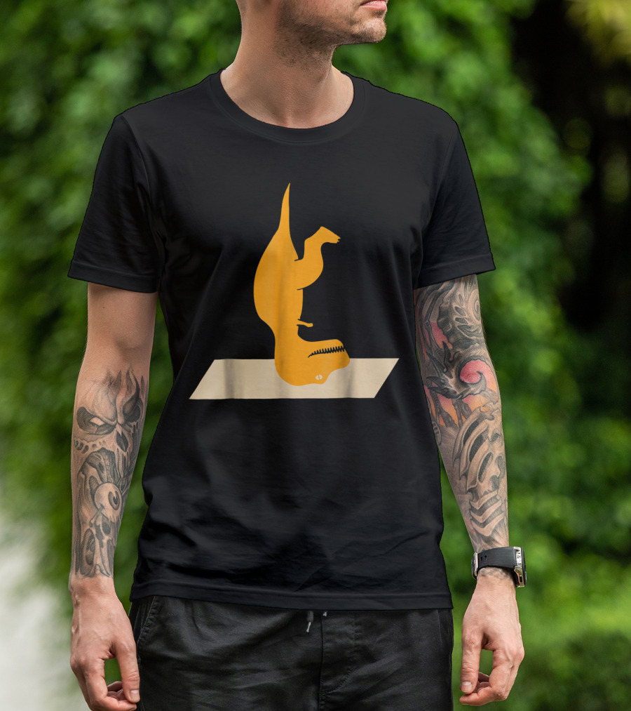 Sirsasana Rex Funny Yoga Dinosaur Lovers T-Shirt