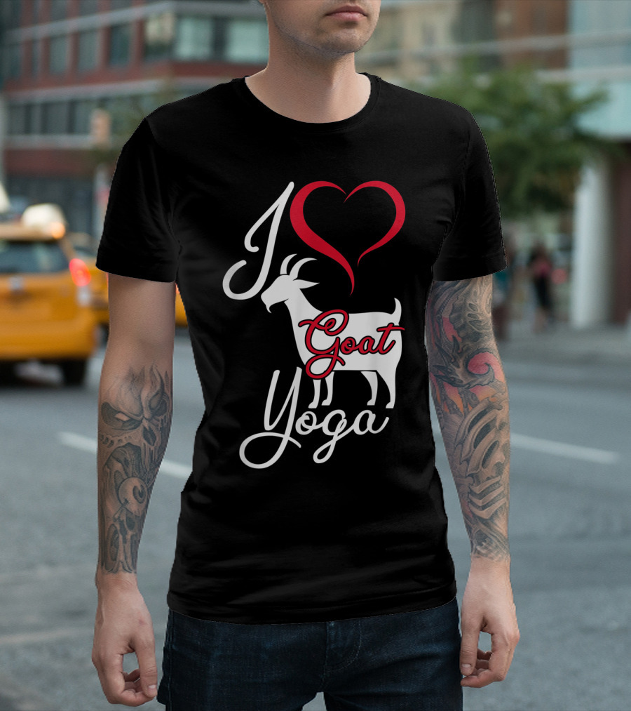 I Love Goat Yoga T-Shirt