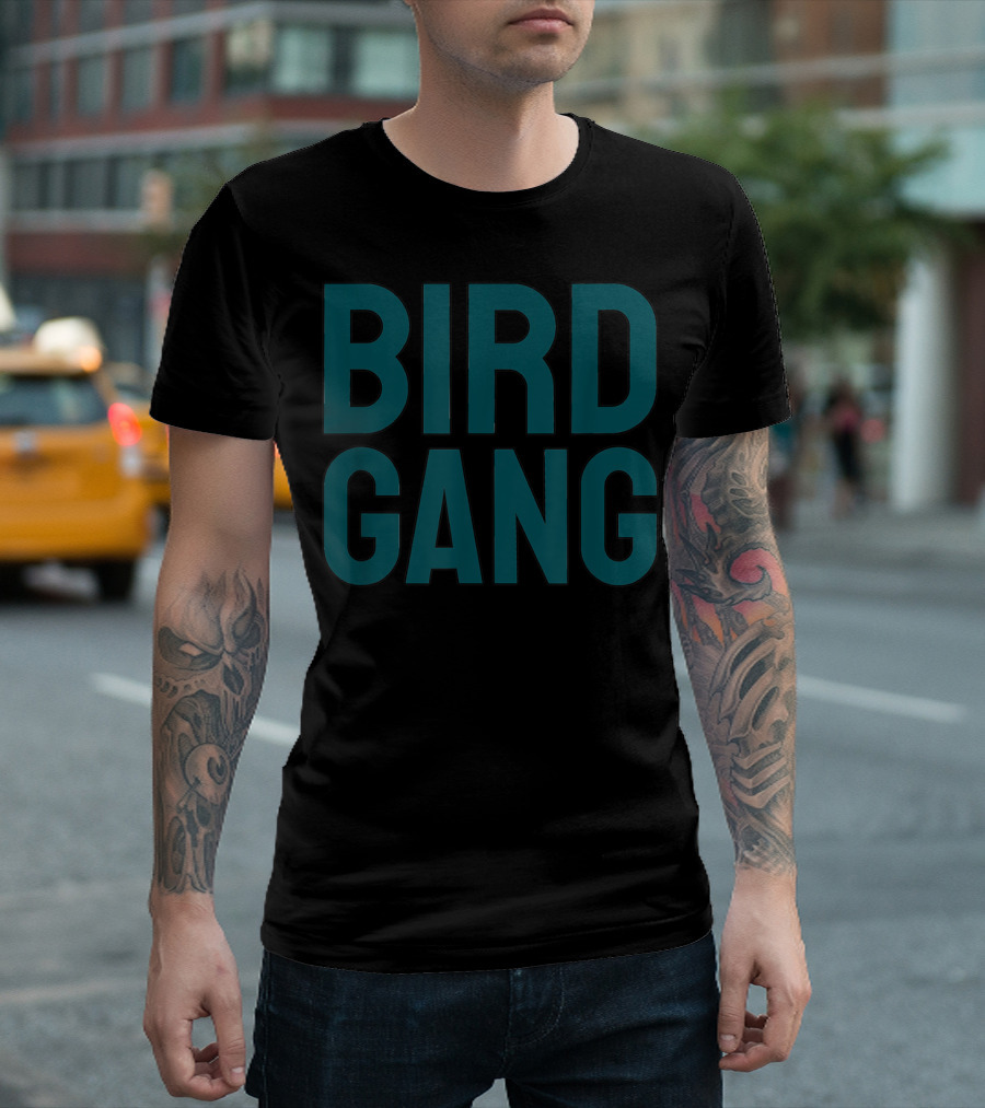 Bird Gang Eagle Sports Tailgate Party Bird Gang T-Shirt