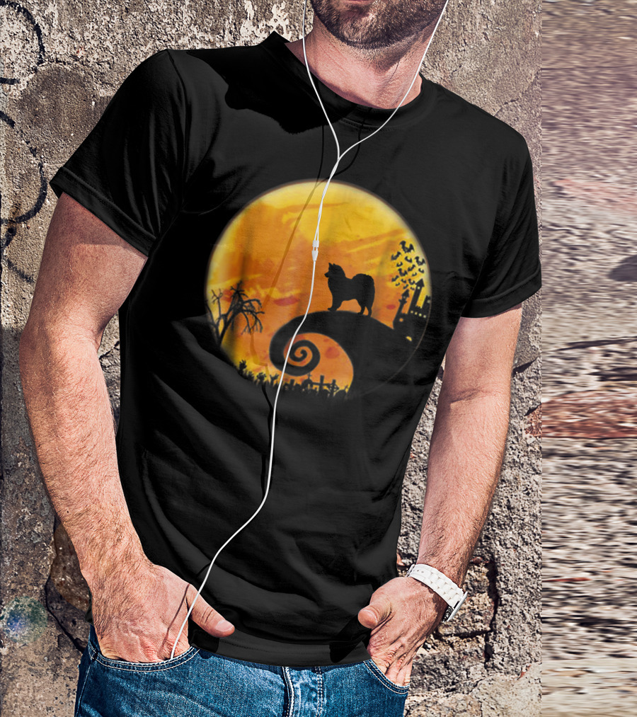 Nightmare Moon American Eskimo T-Shirt