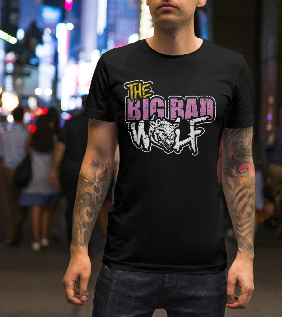 The Big Bad Wolf Halloween Costume Wolf T-Shirt