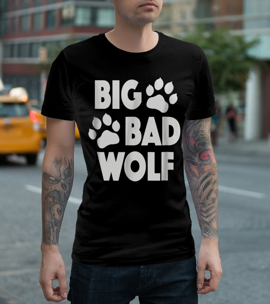 Big Bad Wolf Paw Halloween Costume T-Shirt