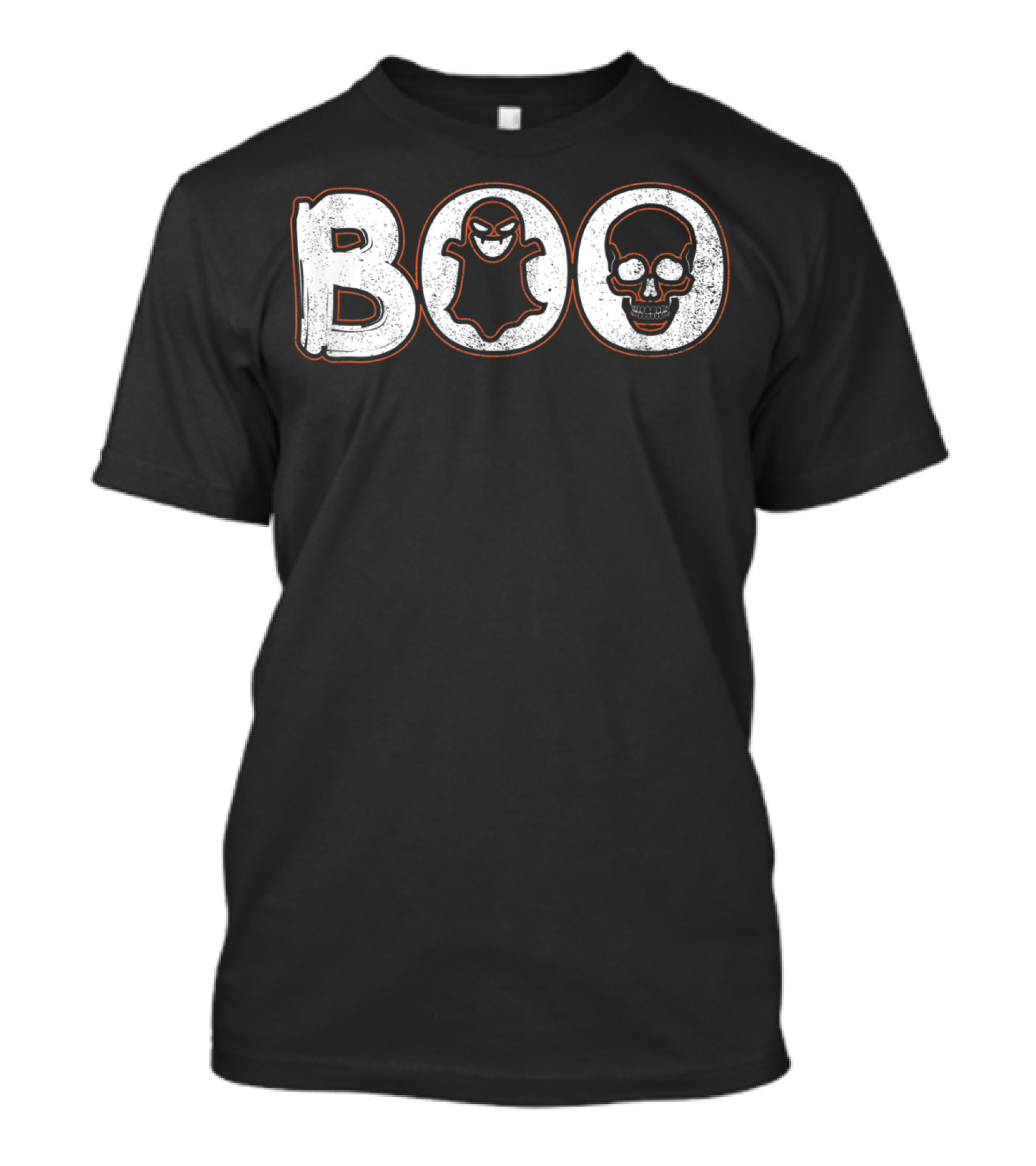 Boo Halloween Supernatural Skull Ghoul Spooky T-Shirt