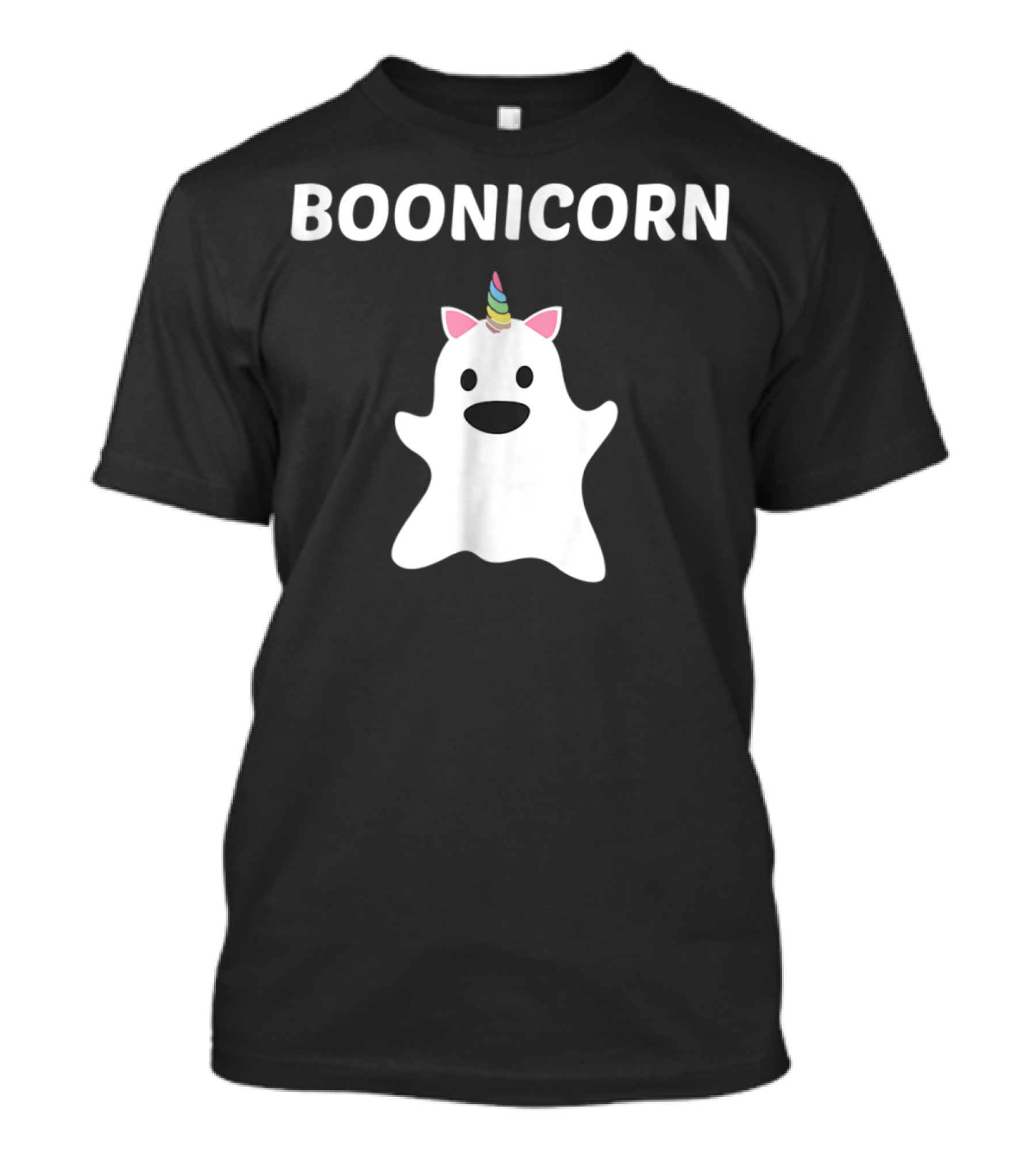 Boonicorn Ghost Unicorn Halloween Humor T-Shirt