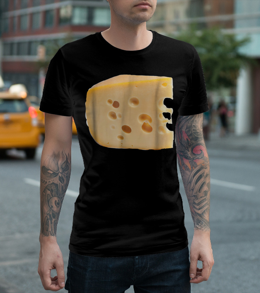 Swiss Cheese Slice T-Shirt