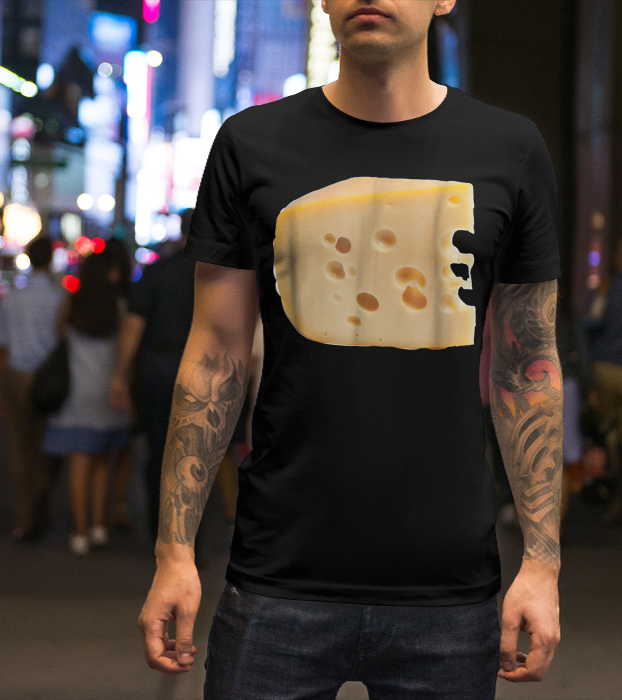 Swiss Cheese Slice T-Shirt